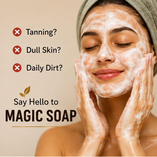 Magic Soap | Tan Removal, Skin Brightening & Natural Glow Bar