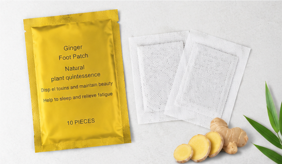 Premium Ginger Foot Care Patches – Night Relaxation Formula ⭐