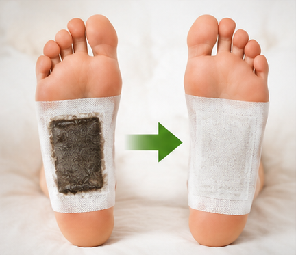 Premium Ginger Foot Care Patches – Night Relaxation Formula ⭐