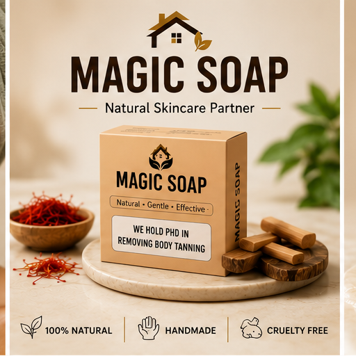 Magic Soap  | Tan Removal, Skin Brightening & Natural Glow Bar